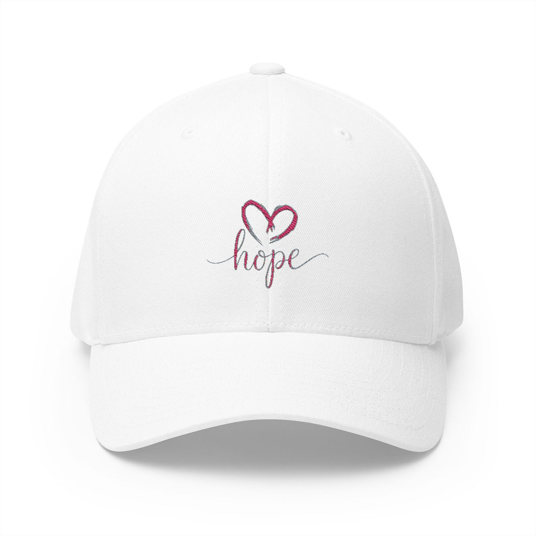 Hope Embroidered Cap - Inspirational Closed-Back Hat for Everyday Wear